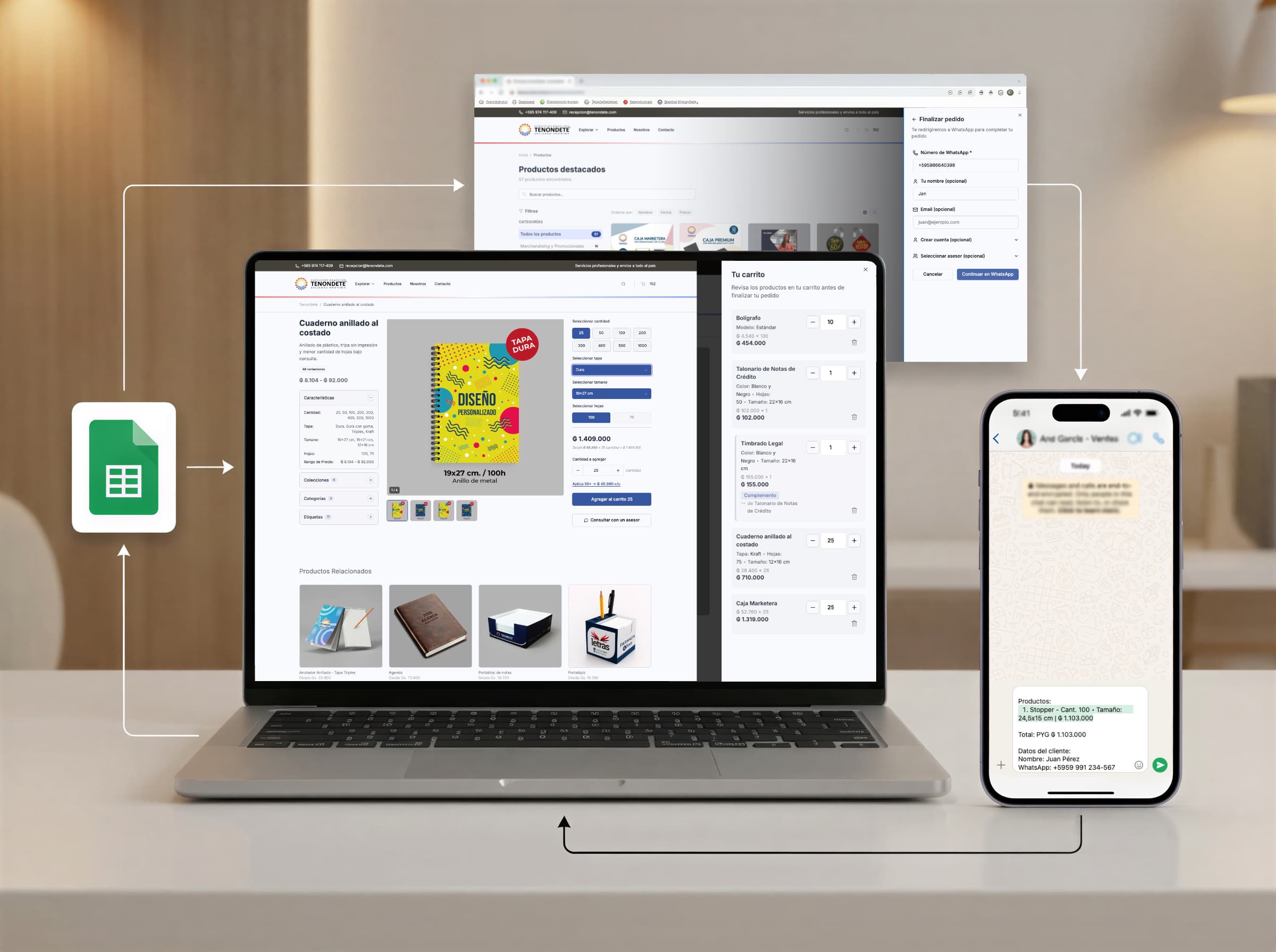 Conversational e-commerce catalog with Kata