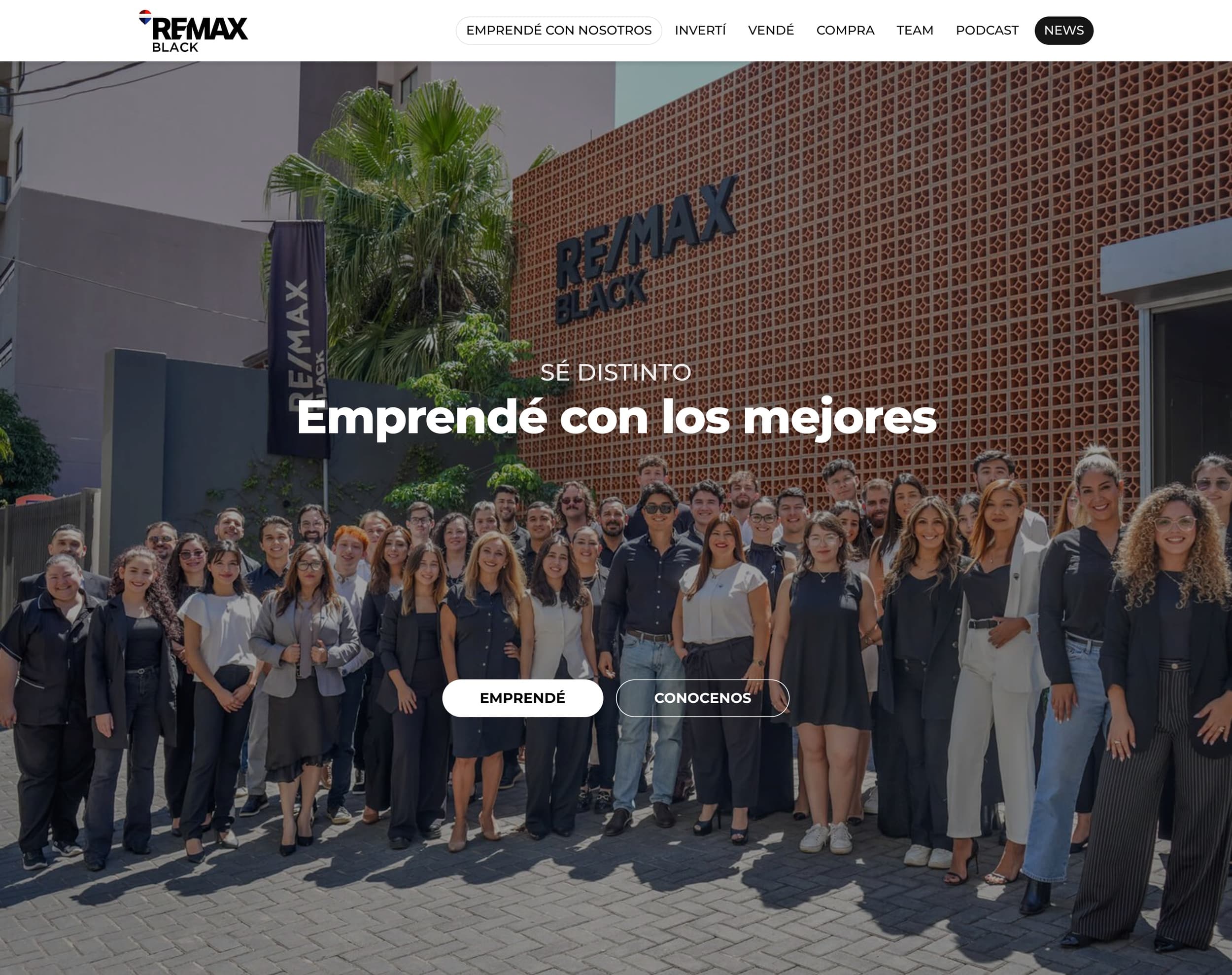 Remax Black — Relanzamiento Headless y sistema de agentes