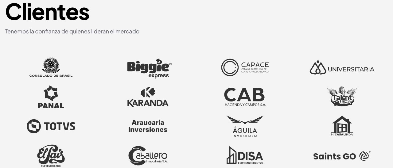 Clientes y trayectoria visible · Díaz Guerrín